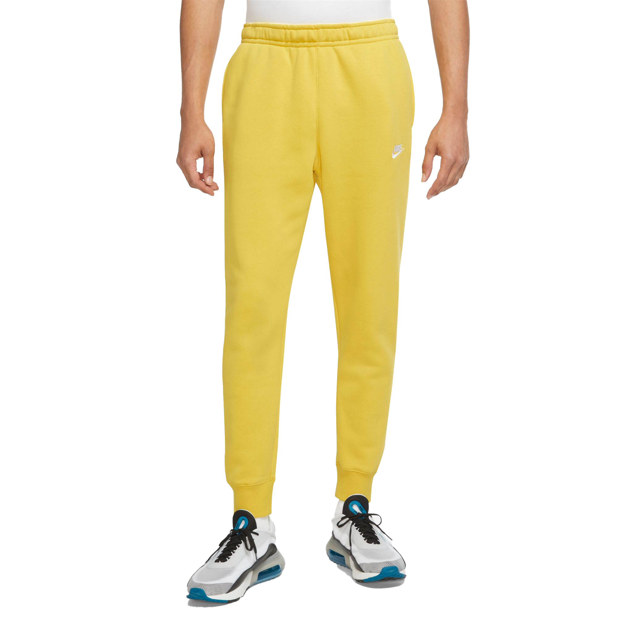 Nike yellow joggers online mens